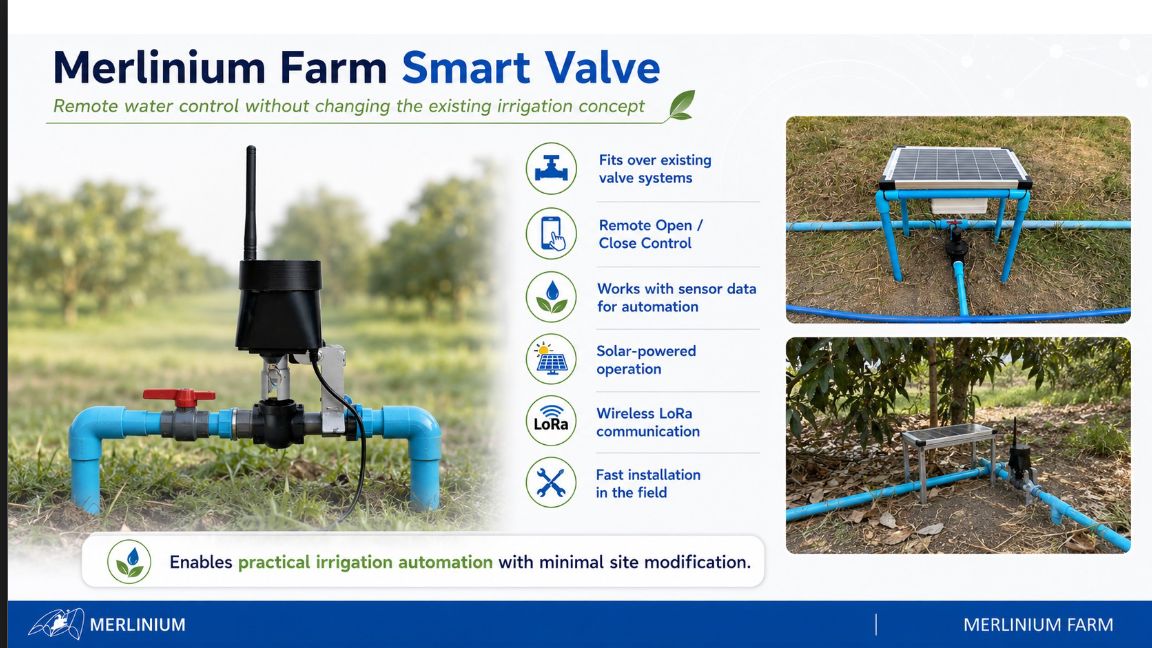Merlinium Farm Smart Valve